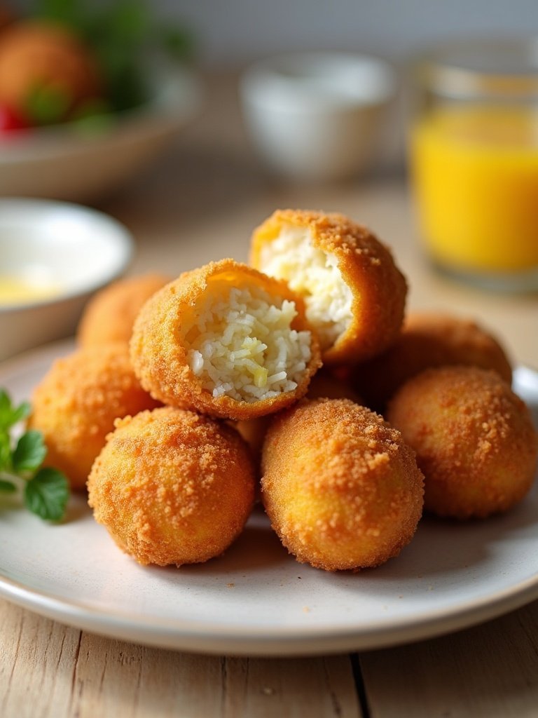 Bolinho de Mandioca com Queijo
