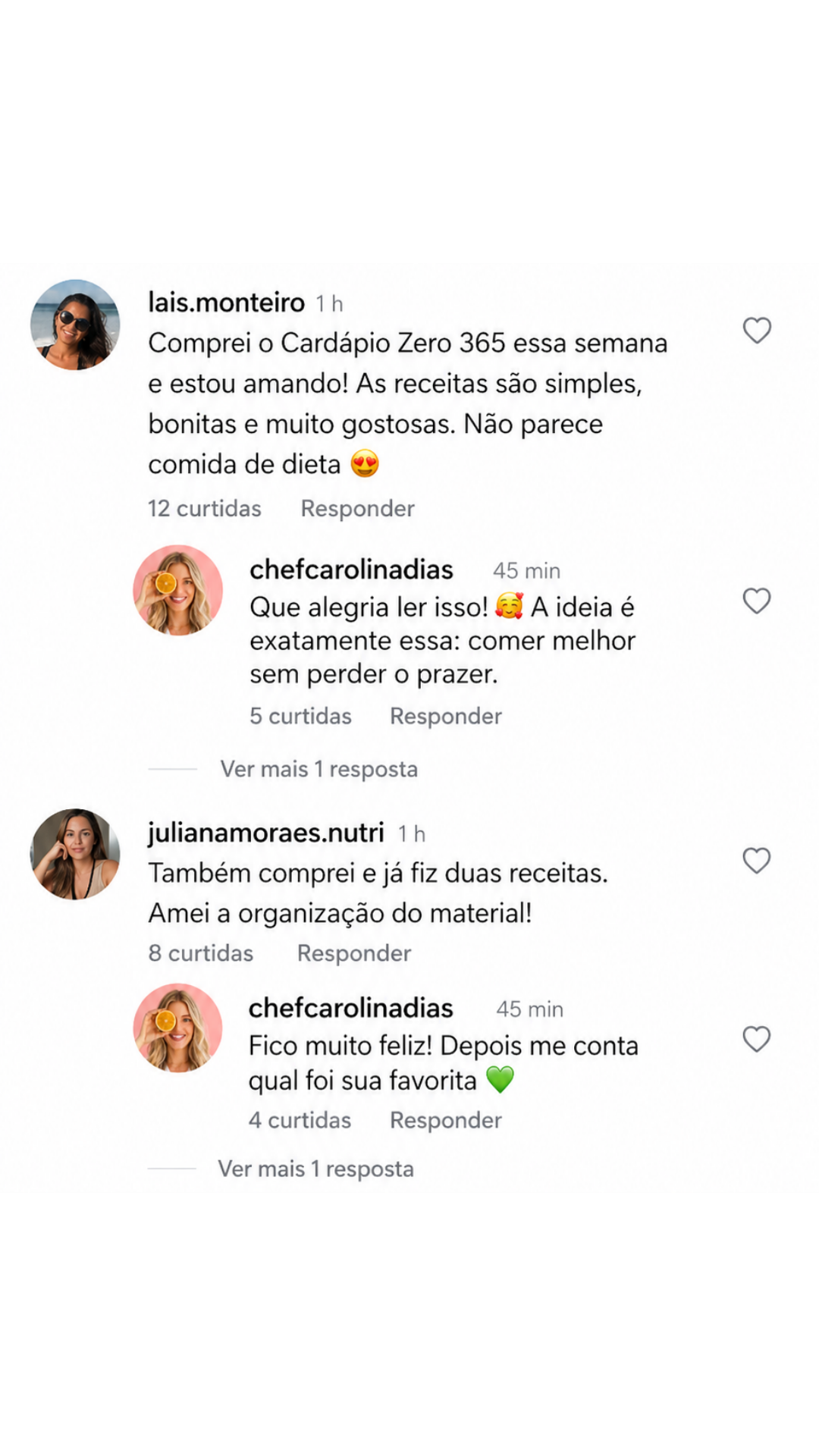 Depoimento real de cliente — WhatsApp/DM