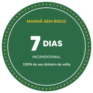 Selo Manhã Sem Risco — garantia de 7 dias